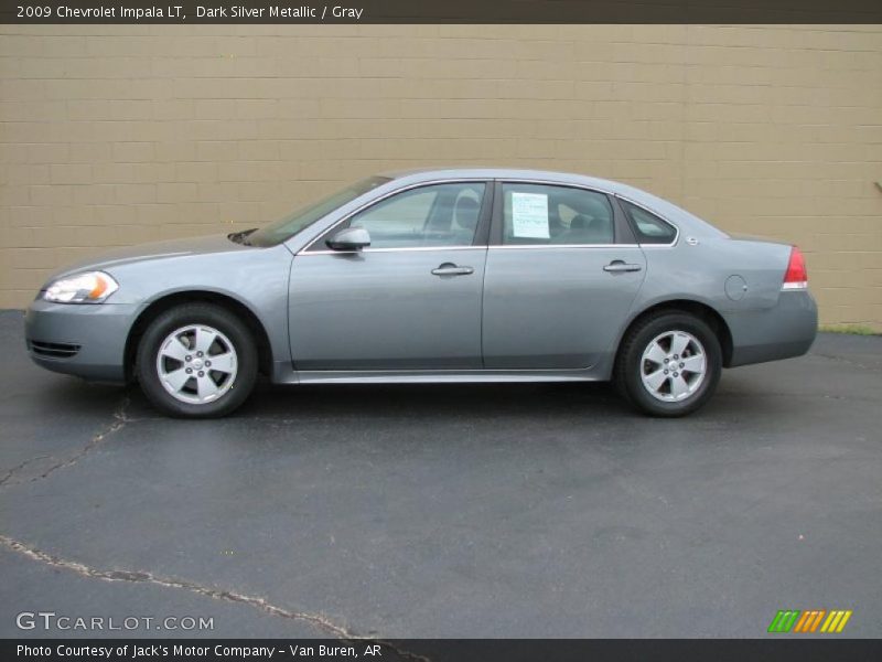 Dark Silver Metallic / Gray 2009 Chevrolet Impala LT