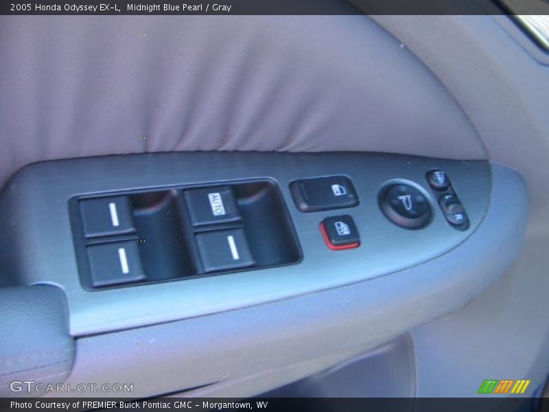 Midnight Blue Pearl / Gray 2005 Honda Odyssey EX-L
