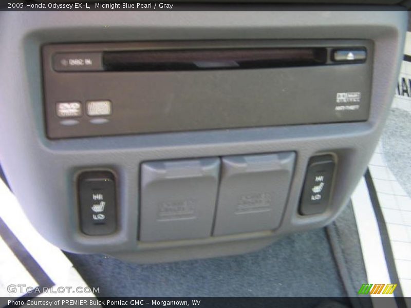 Midnight Blue Pearl / Gray 2005 Honda Odyssey EX-L