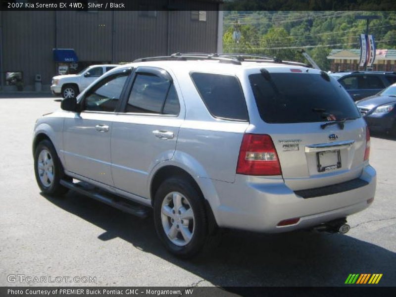 Silver / Black 2007 Kia Sorento EX 4WD