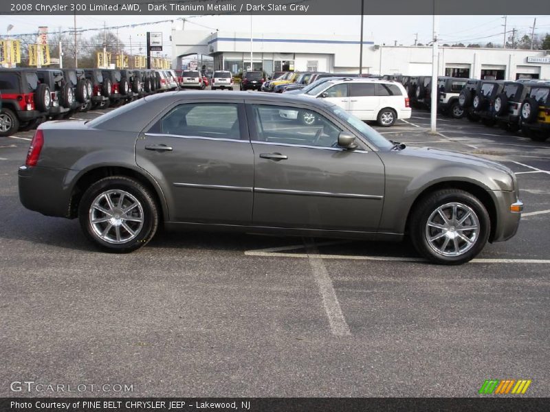 Dark Titanium Metallic / Dark Slate Gray 2008 Chrysler 300 Limited AWD