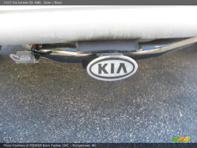 Silver / Black 2007 Kia Sorento EX 4WD
