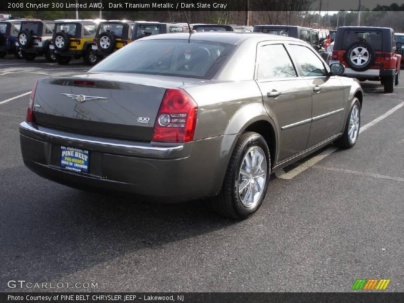 Dark Titanium Metallic / Dark Slate Gray 2008 Chrysler 300 Limited AWD