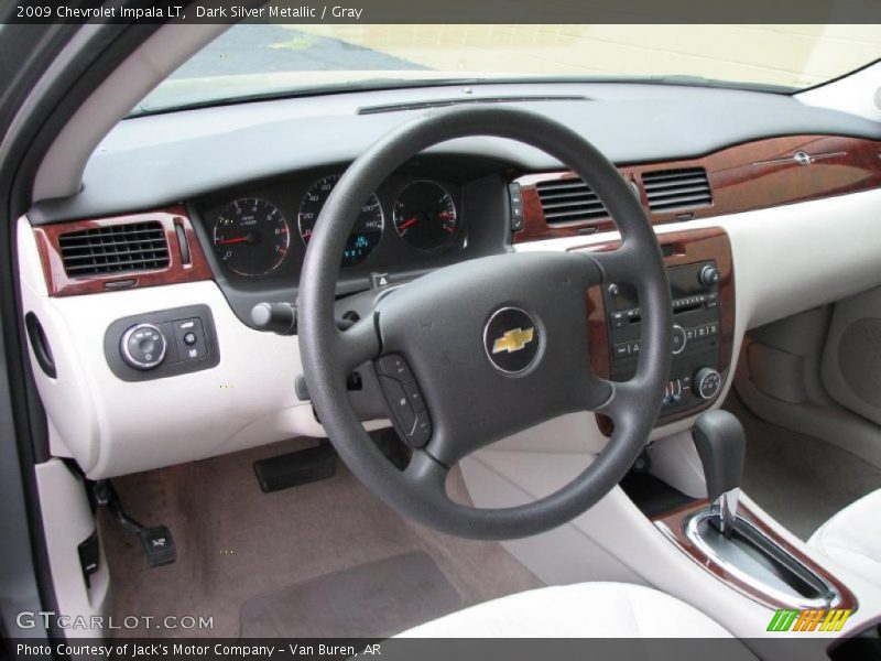 Dark Silver Metallic / Gray 2009 Chevrolet Impala LT