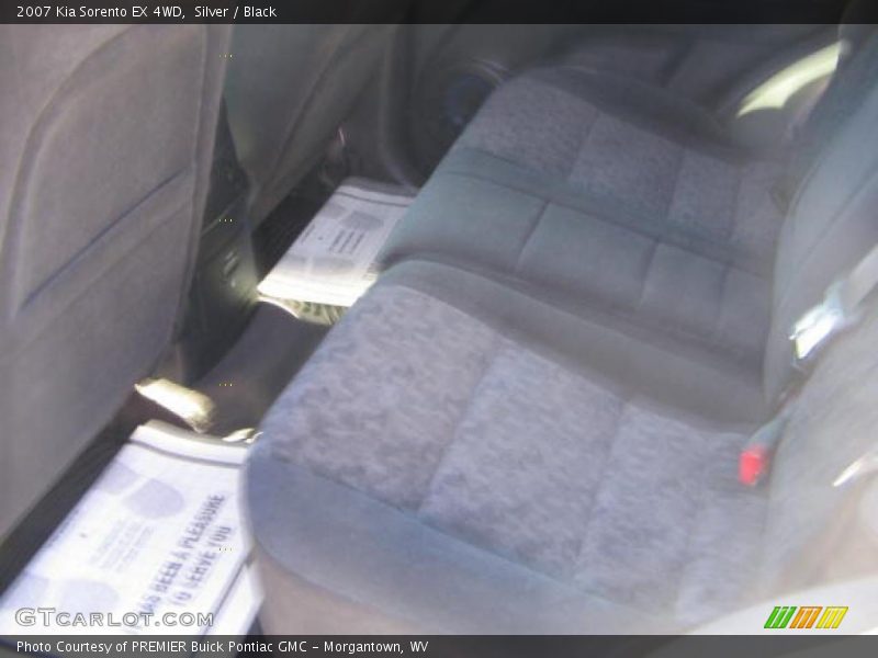 Silver / Black 2007 Kia Sorento EX 4WD