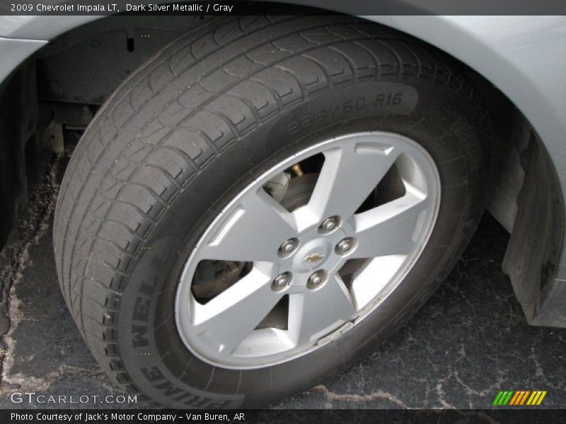 Dark Silver Metallic / Gray 2009 Chevrolet Impala LT