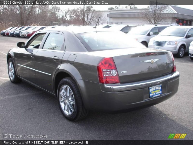 Dark Titanium Metallic / Dark Slate Gray 2008 Chrysler 300 Limited AWD