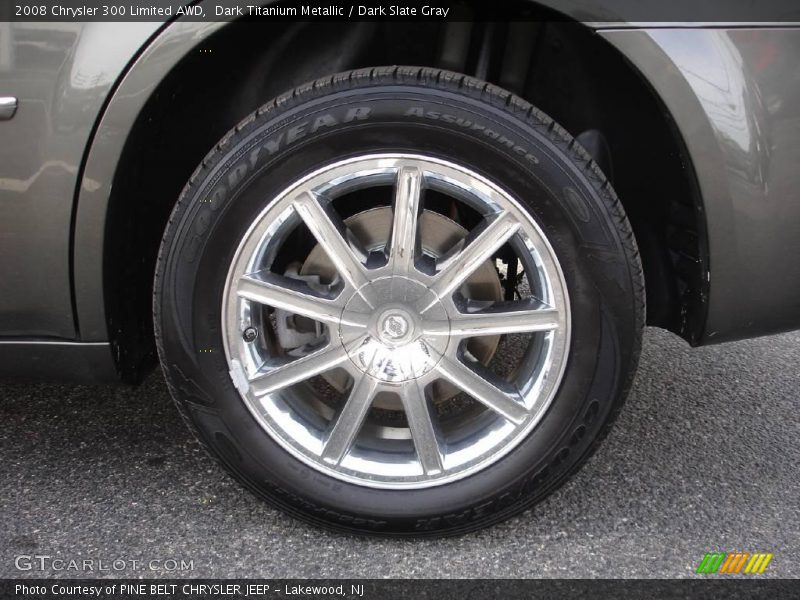 Dark Titanium Metallic / Dark Slate Gray 2008 Chrysler 300 Limited AWD