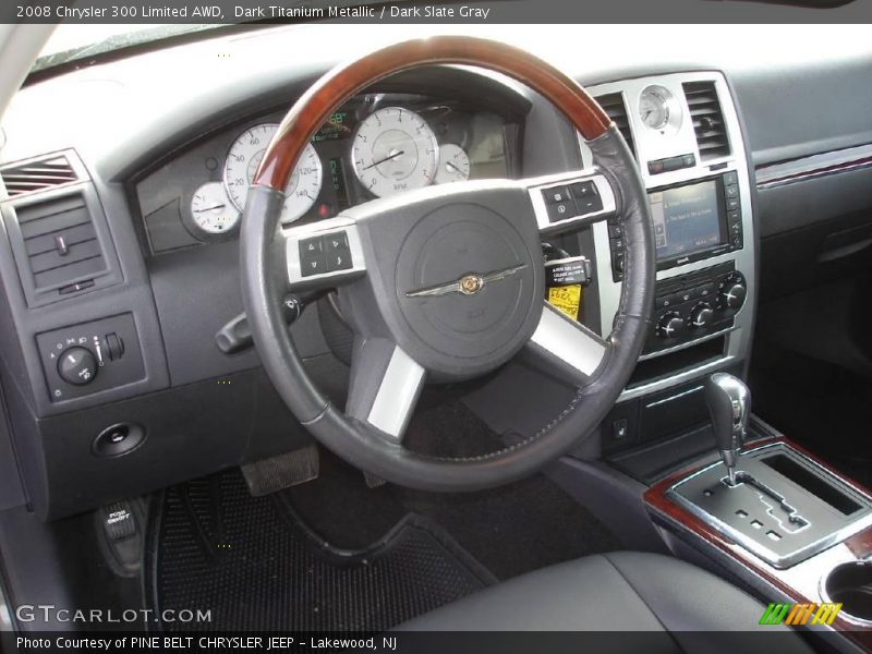 Dark Titanium Metallic / Dark Slate Gray 2008 Chrysler 300 Limited AWD