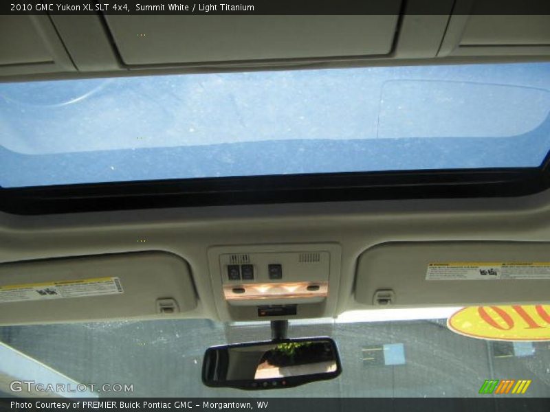 Summit White / Light Titanium 2010 GMC Yukon XL SLT 4x4
