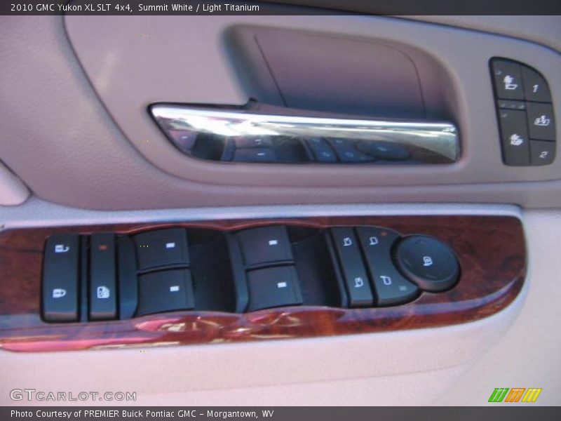Summit White / Light Titanium 2010 GMC Yukon XL SLT 4x4