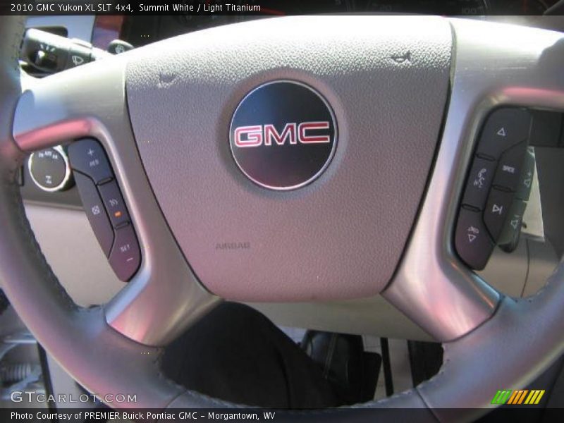 Summit White / Light Titanium 2010 GMC Yukon XL SLT 4x4