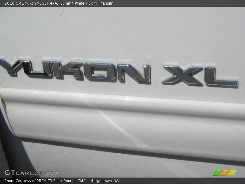 Summit White / Light Titanium 2010 GMC Yukon XL SLT 4x4
