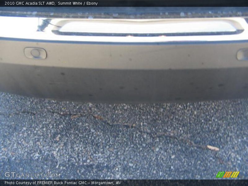 Summit White / Ebony 2010 GMC Acadia SLT AWD