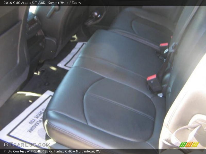 Summit White / Ebony 2010 GMC Acadia SLT AWD