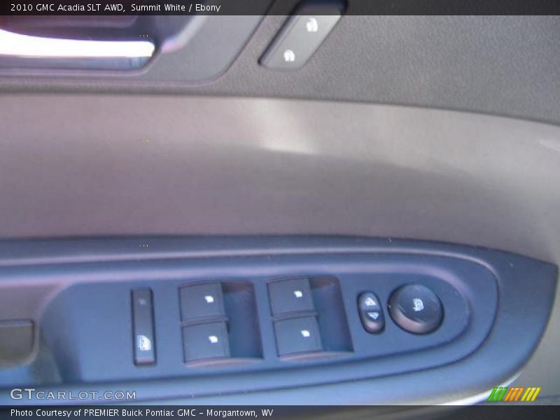 Summit White / Ebony 2010 GMC Acadia SLT AWD