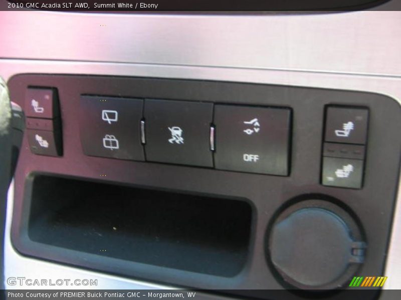 Summit White / Ebony 2010 GMC Acadia SLT AWD