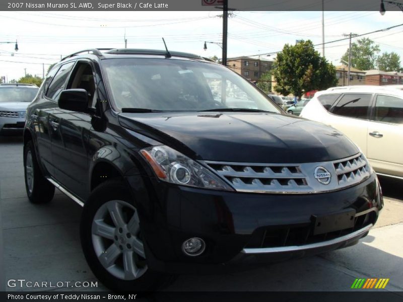 Super Black / Cafe Latte 2007 Nissan Murano SL AWD