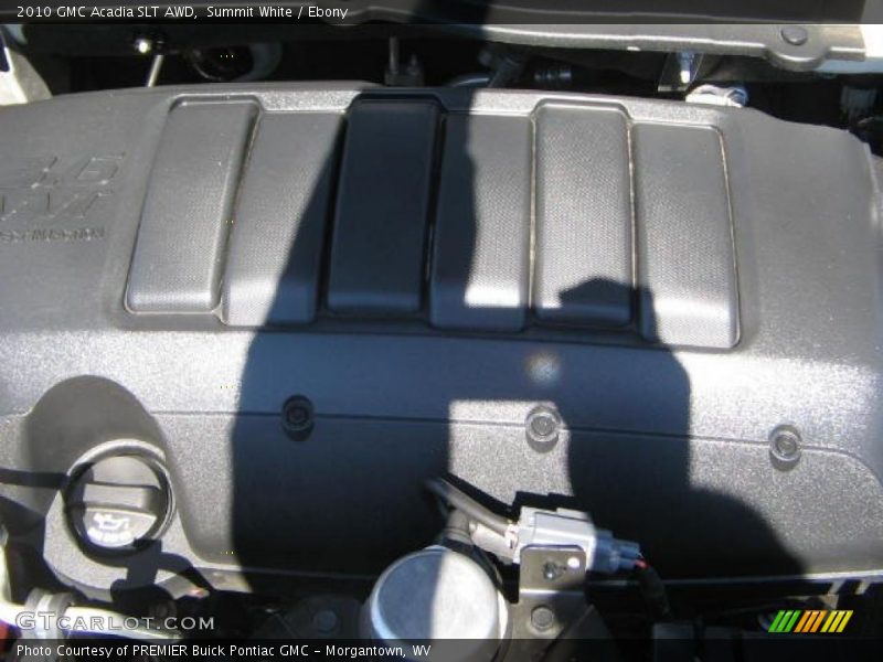 Summit White / Ebony 2010 GMC Acadia SLT AWD