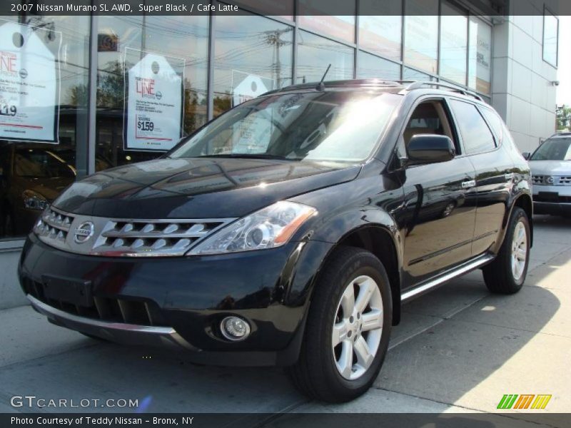 Super Black / Cafe Latte 2007 Nissan Murano SL AWD