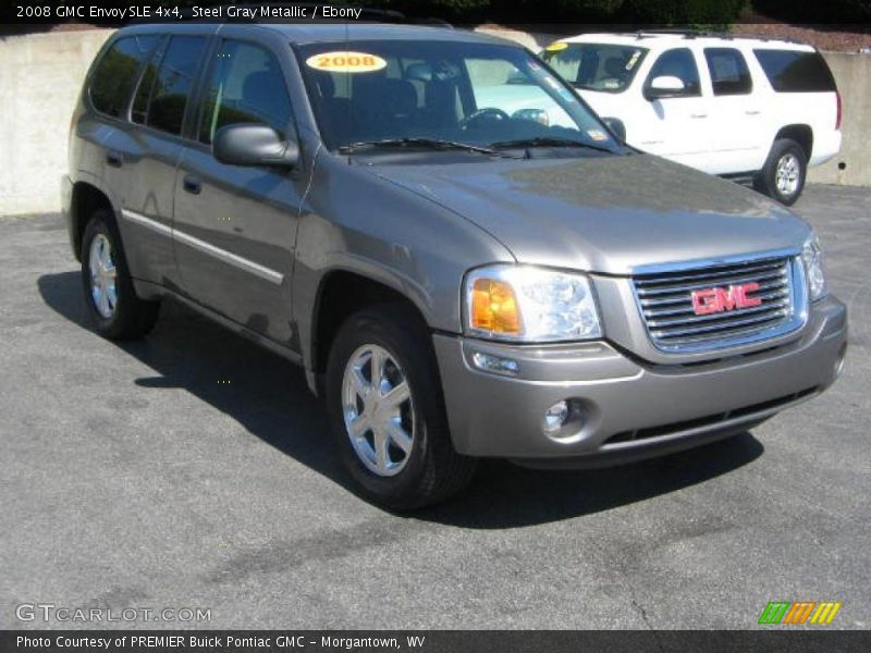 Steel Gray Metallic / Ebony 2008 GMC Envoy SLE 4x4