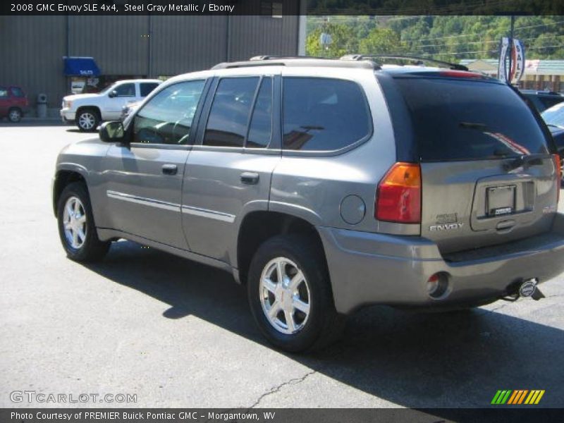 Steel Gray Metallic / Ebony 2008 GMC Envoy SLE 4x4