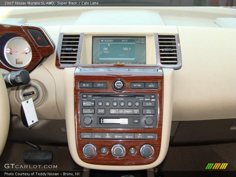 Super Black / Cafe Latte 2007 Nissan Murano SL AWD