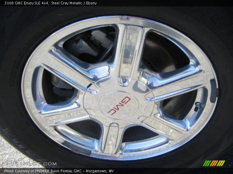 Steel Gray Metallic / Ebony 2008 GMC Envoy SLE 4x4
