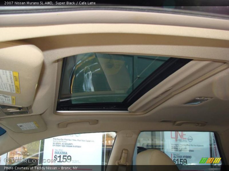 Super Black / Cafe Latte 2007 Nissan Murano SL AWD