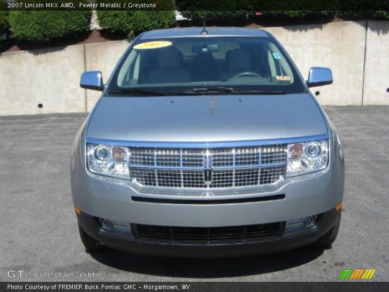 Pewter Metallic / Greystone 2007 Lincoln MKX AWD