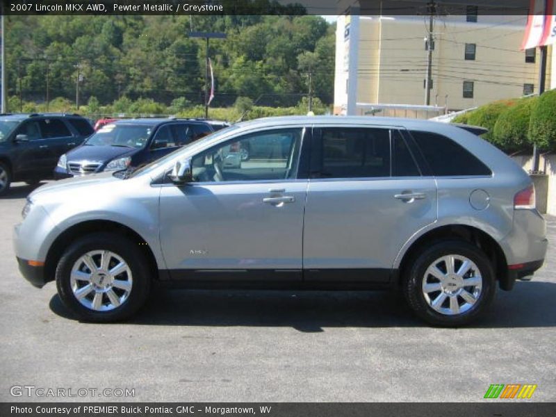 Pewter Metallic / Greystone 2007 Lincoln MKX AWD