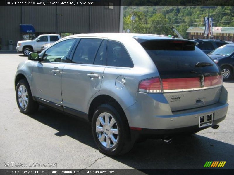 Pewter Metallic / Greystone 2007 Lincoln MKX AWD