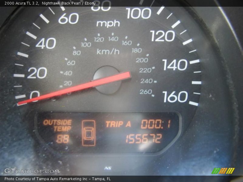 Nighthawk Black Pearl / Ebony 2000 Acura TL 3.2