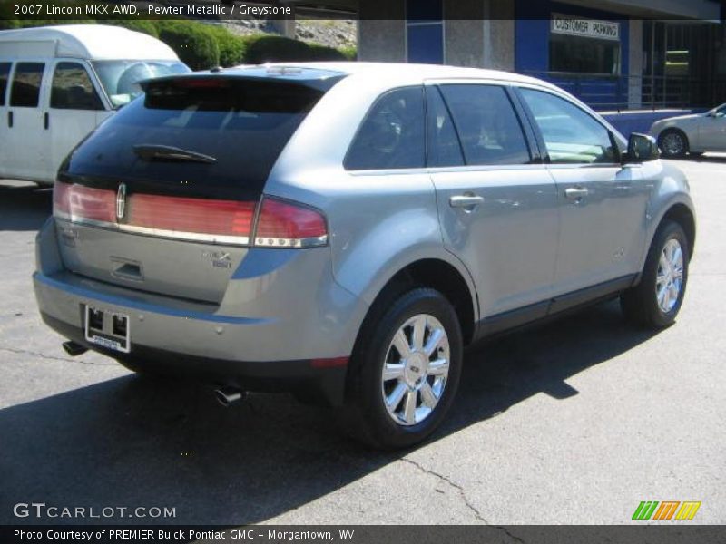 Pewter Metallic / Greystone 2007 Lincoln MKX AWD