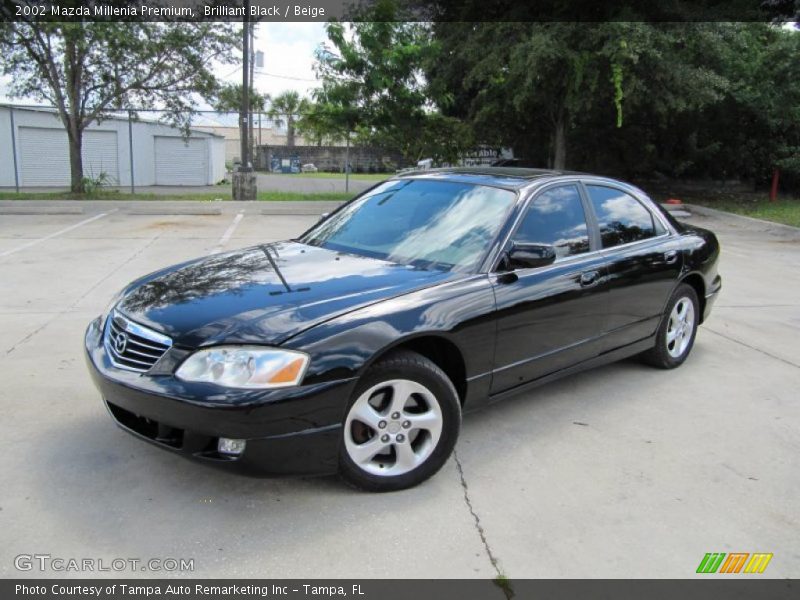 Brilliant Black / Beige 2002 Mazda Millenia Premium