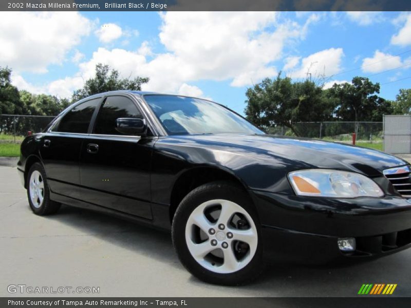 Brilliant Black / Beige 2002 Mazda Millenia Premium