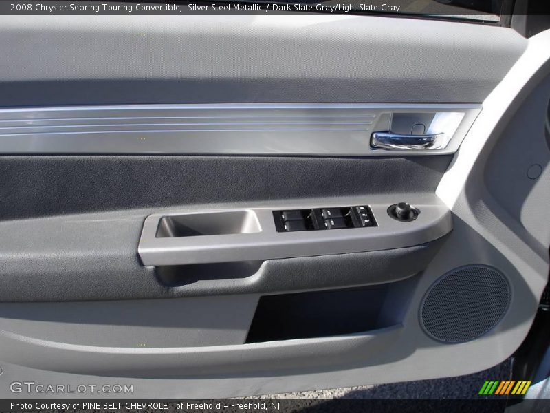 Silver Steel Metallic / Dark Slate Gray/Light Slate Gray 2008 Chrysler Sebring Touring Convertible