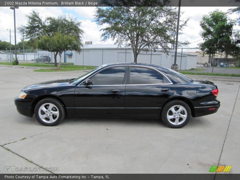Brilliant Black / Beige 2002 Mazda Millenia Premium