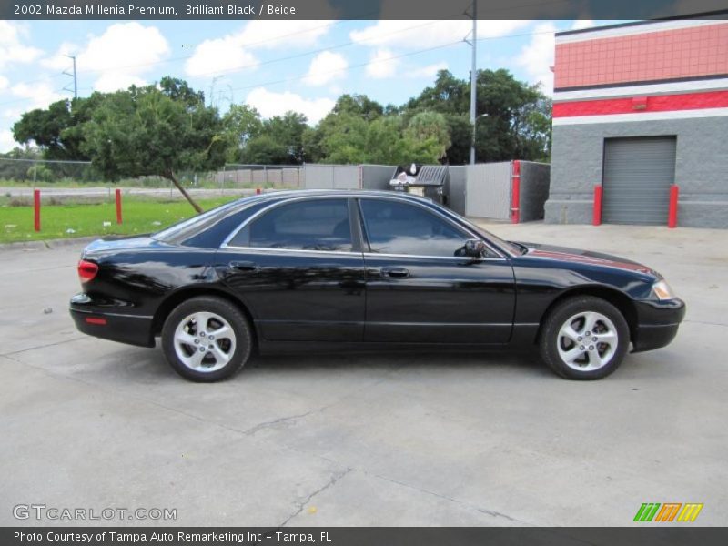 Brilliant Black / Beige 2002 Mazda Millenia Premium