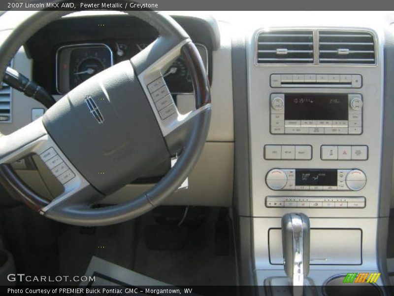 Pewter Metallic / Greystone 2007 Lincoln MKX AWD