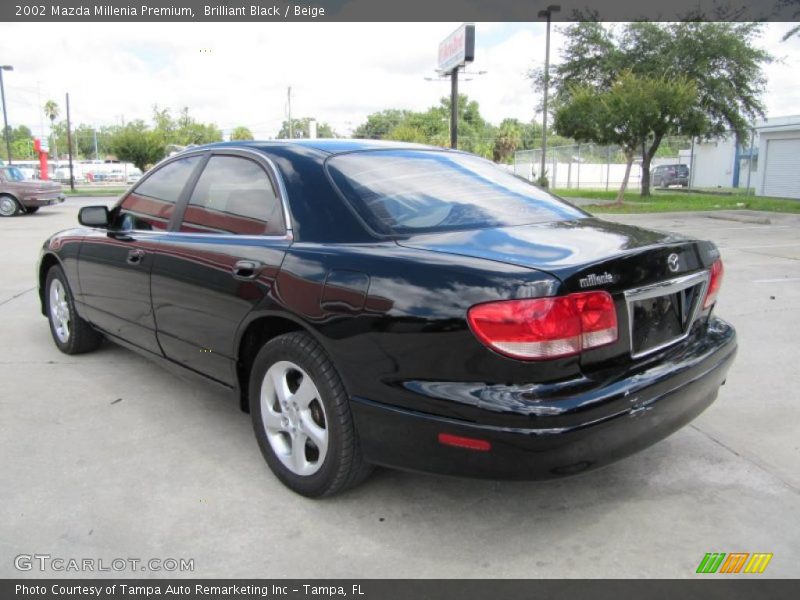 Brilliant Black / Beige 2002 Mazda Millenia Premium