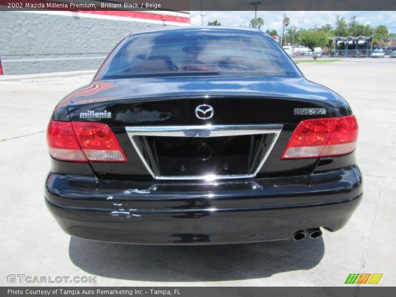 Brilliant Black / Beige 2002 Mazda Millenia Premium