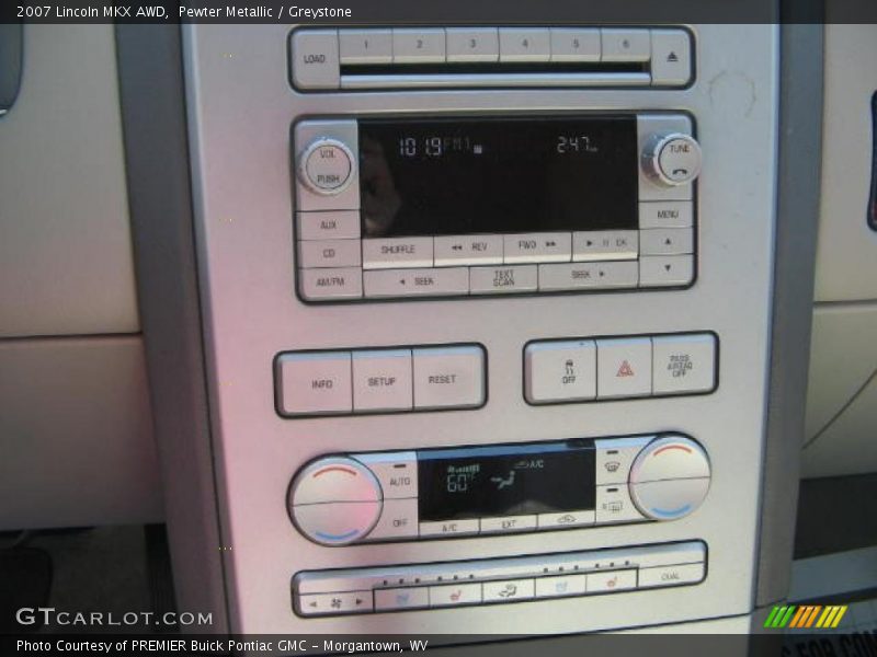 Pewter Metallic / Greystone 2007 Lincoln MKX AWD