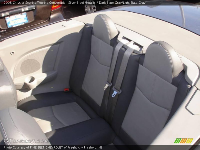 Silver Steel Metallic / Dark Slate Gray/Light Slate Gray 2008 Chrysler Sebring Touring Convertible