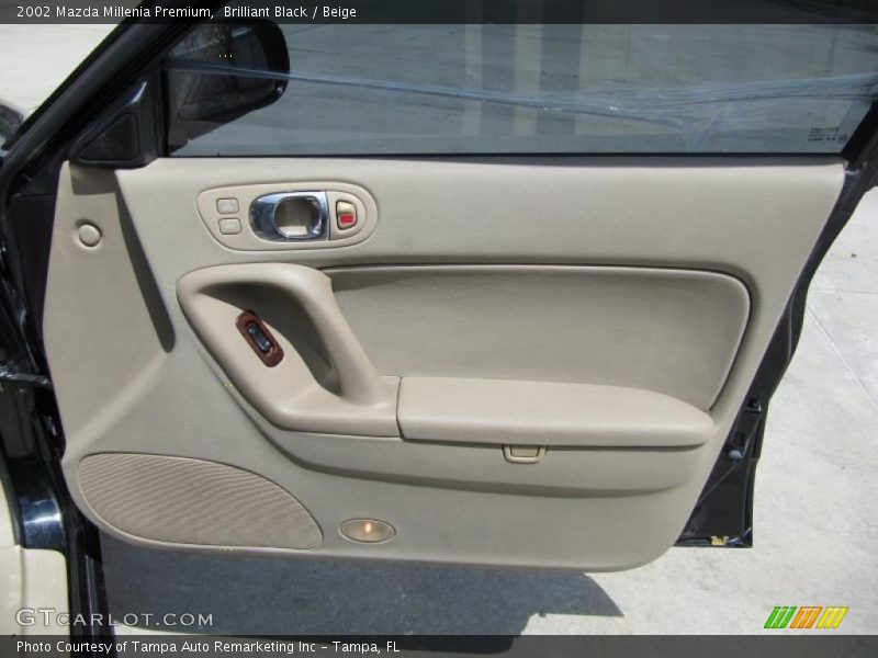 Brilliant Black / Beige 2002 Mazda Millenia Premium