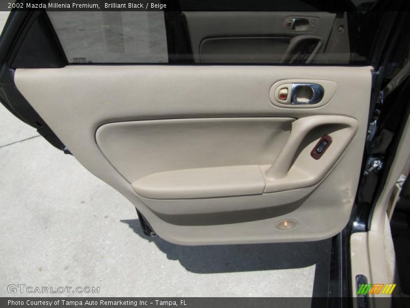 Brilliant Black / Beige 2002 Mazda Millenia Premium