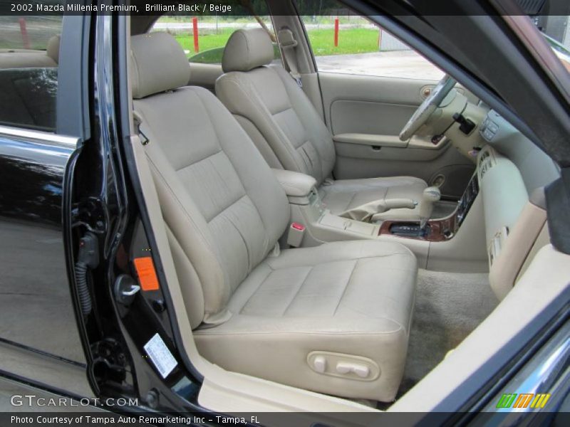 Brilliant Black / Beige 2002 Mazda Millenia Premium