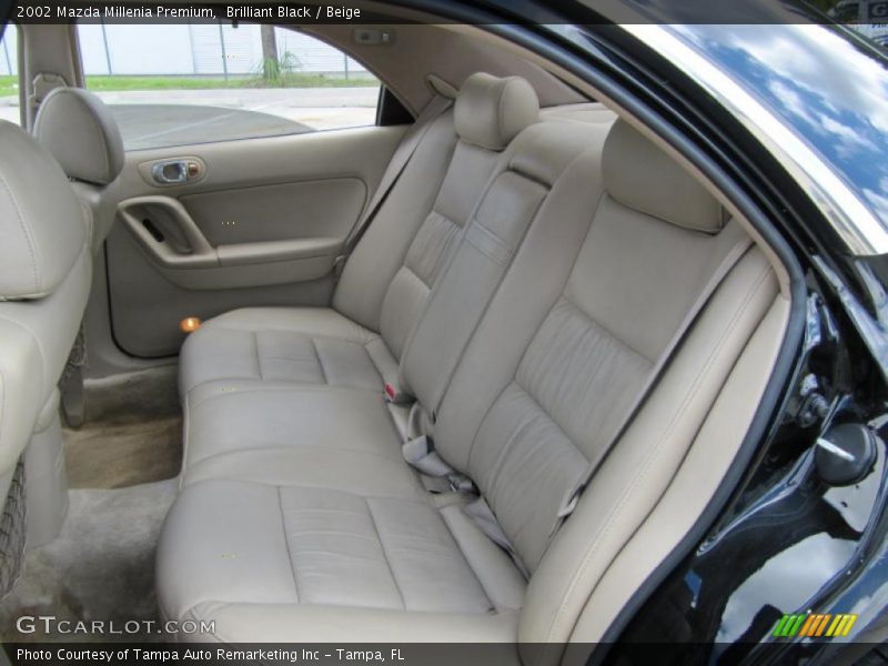 Brilliant Black / Beige 2002 Mazda Millenia Premium
