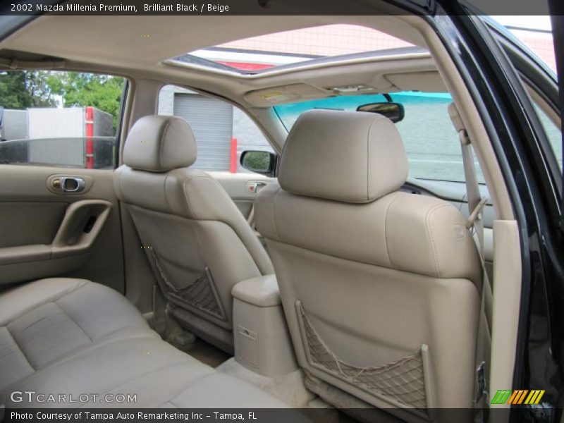 Brilliant Black / Beige 2002 Mazda Millenia Premium
