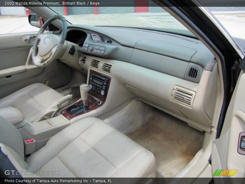 Brilliant Black / Beige 2002 Mazda Millenia Premium